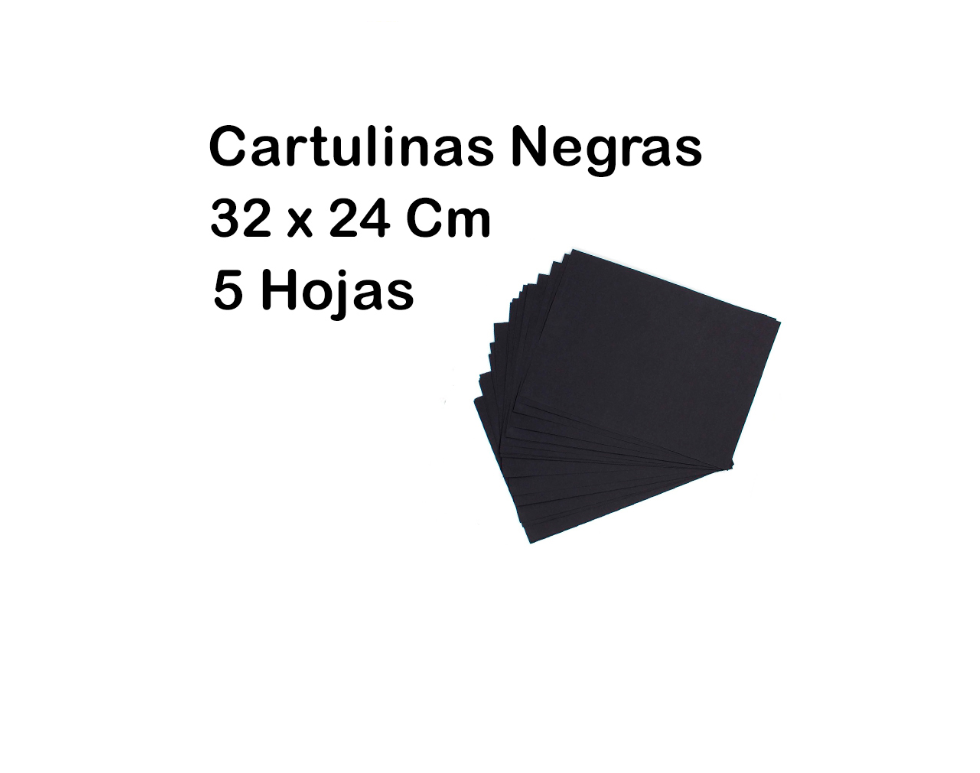 Block de Cartulina Negra 5H - Hiper Montigalá