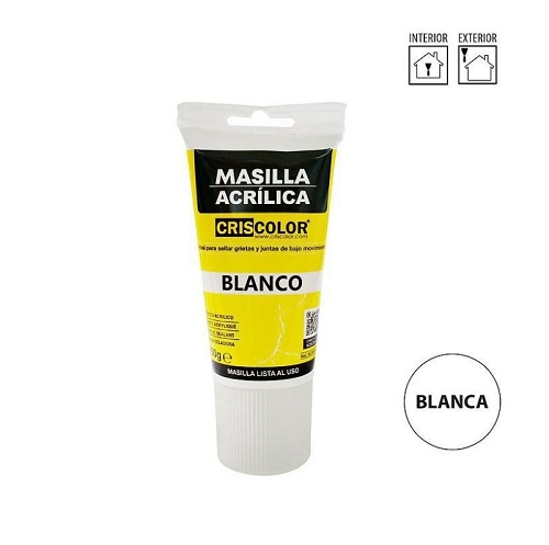 Brico Masilla Acrílica Blanca 150GR - Hiper Montigalá